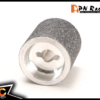 RC ORANGE PN RACING 800502J Rouleau abrasif de remplacement pour tour a pneu PN Racing V3 pro Grain fin 1