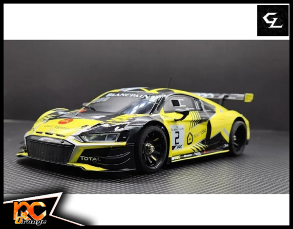 RC ORANGE GL RACING GL R8 EVO 001 W.MM .98 GL R8 EVO body 001 n°2 jaune Limited Edition