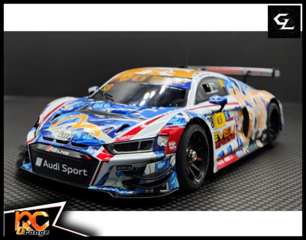 RC ORANGE GL RACING GL R8 EVO 003 W.MM.98 n°38 Bleu manga Limited Edition