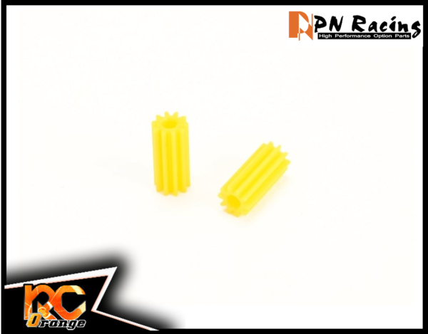 RC ORANGE PN RACING 2710WC Pignon moteur en delrin usiné 64 PITCH – 10 dents officiel PNWC