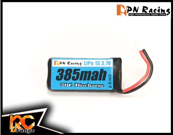 RC ORANGE PN RACING 722385 Batterie LiPo 1S 3.75V 385mah 70C