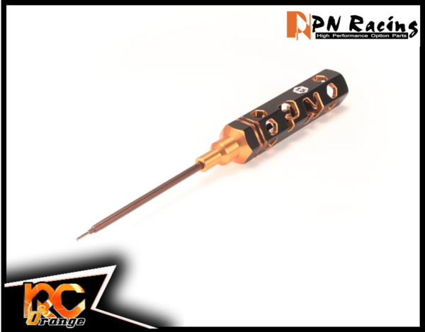 RC ORANGE PN RACING 722915 TOURNEVIS Pro 4 Clé Allen 1,5 mm Mini Z