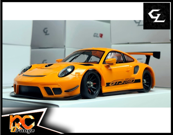 RC ORANGE GL RACING GL 911 GT3 Orange W.MM.98 GL 911 GT3 body Orange LIMITED EDITION PRE COMMANDE