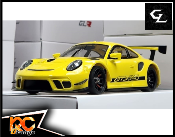 RC ORANGE GL RACING GL 911 GT3 Yellow W.MM.98 GL 911 GT3 body Yellow LIMITED EDITION PRE COMMANDE