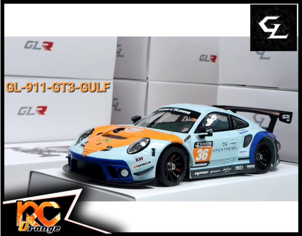 RC ORANGE GL RACING GL 911 GT3 GULF W.MM.98 GL 911 GT3 body Gulf LIMITED EDITION