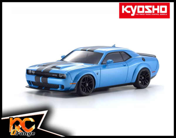 RC ORANGE KYOSHO MZP451BL Autoscale MA020W.98 DODGE CHALLENGER SRT HELLCAT REDEYE B5 Blue