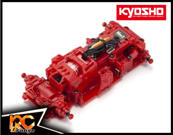 RC ORANGE KYOSHO MINI Z AWD 32180R 98 94mm Chassis AWD 4x4 MA 030 EVO 8500Kv (AWD DWS 8500KV) Red Limited