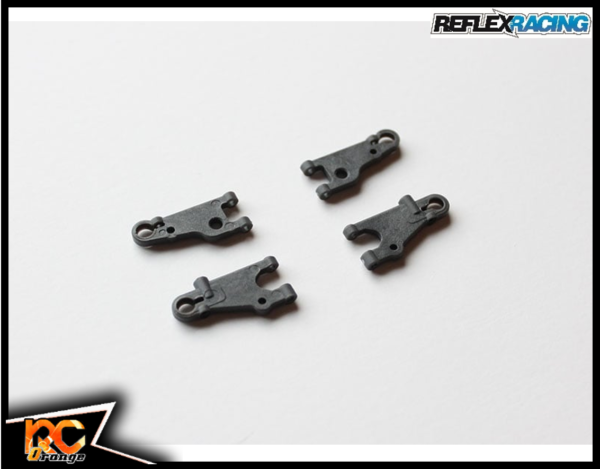 RC ORANGE REFLEX RACING RX28 046G2 1 Kit simple A ARM Gen2 Dure Gris foncé