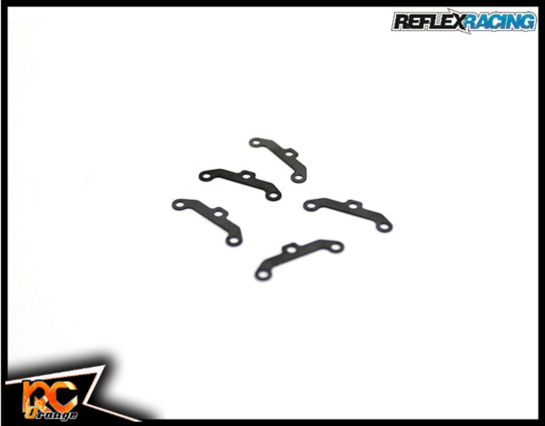 RC ORANGE REFLEX RACING RX28A 19 Cales de train avant A Arm Gen1 0.3mm