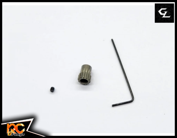 RC ORANGE GL RACING GTR GL GTR OP 023 OPTION Pignon aluminium Hard Coated 64 pitch 13T