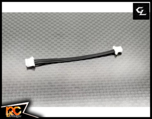 RC ORANGE GL RACING XP ESC R66 CABLE Câble pour ESC GL Racing vers récepteur 90mm