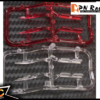RC ORANGE PN RACING 600531 Lentille de feu arrière de phare avant pour la carrosserie PNR Concept C9